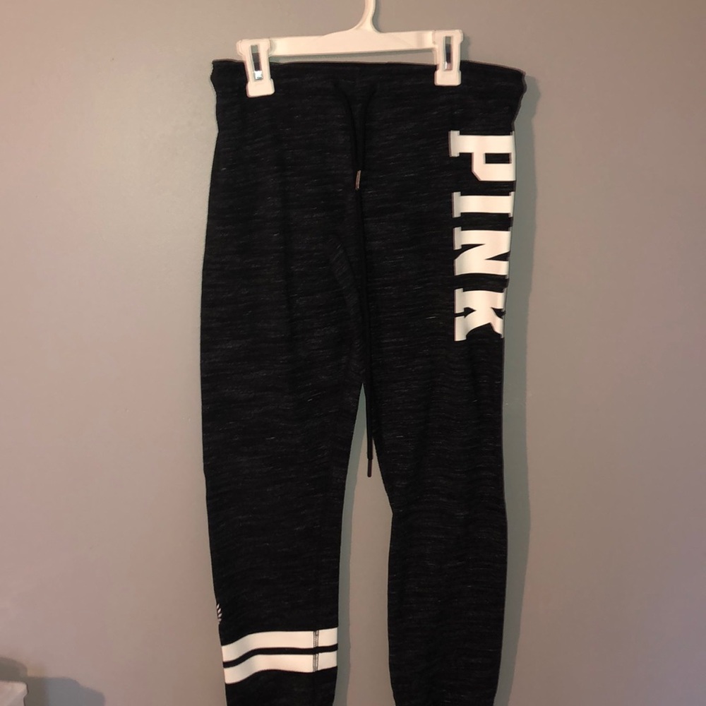 Pink sweatpants